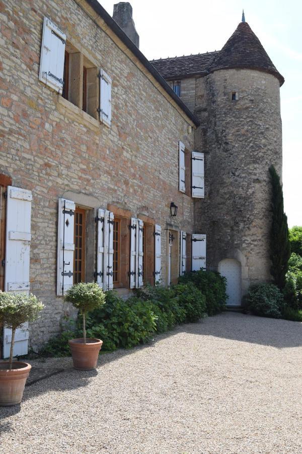 La Rocheliere Bed & Breakfast Bresse-sur-Grosne ภายนอก รูปภาพ